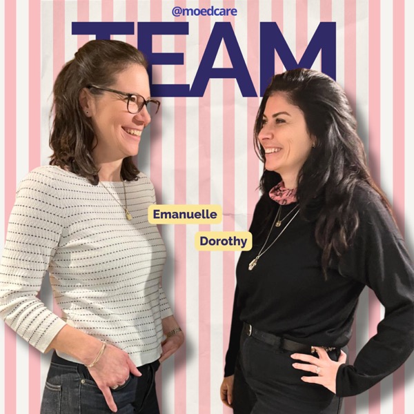 Emanuelle et Dorothy, fondatrices de MoeDCare, se regardant avec complicité